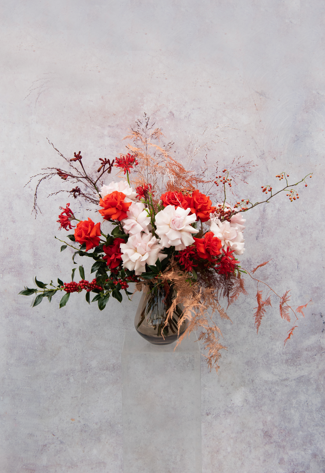 Winter Rose Bouquet``