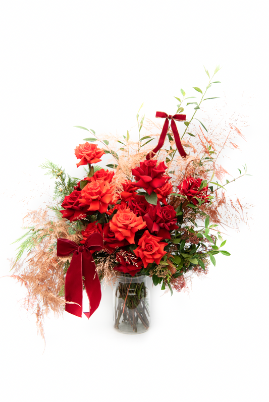 Christmas Cracker Handtied Bouquet