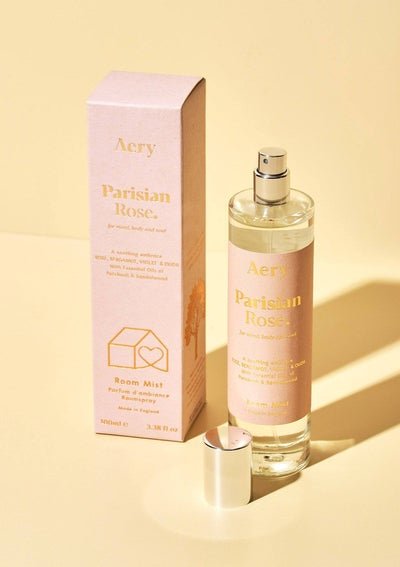 PARISIAN ROSE CANDLE AND ROOM SPRAY GIFT SET